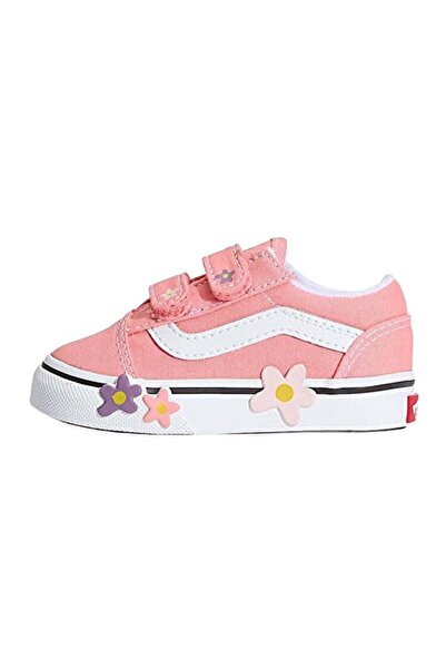 Vans Old Skool V Flower Çocuk Günlük Ayakkabı VN000Z5XGSB1