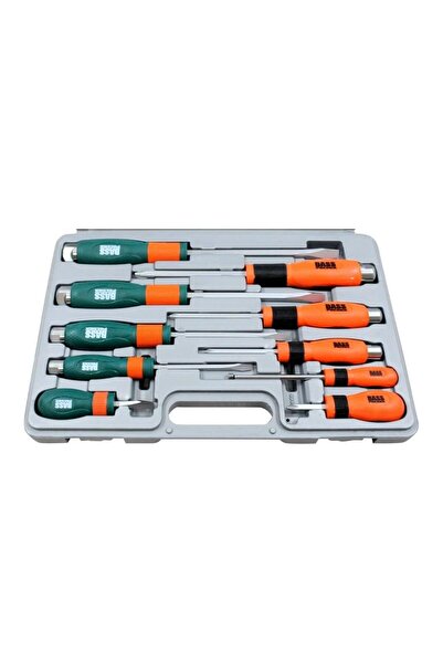 Bass Set 10 surubelnite BS-3811, Cr-V, cu recuperator magnetic
