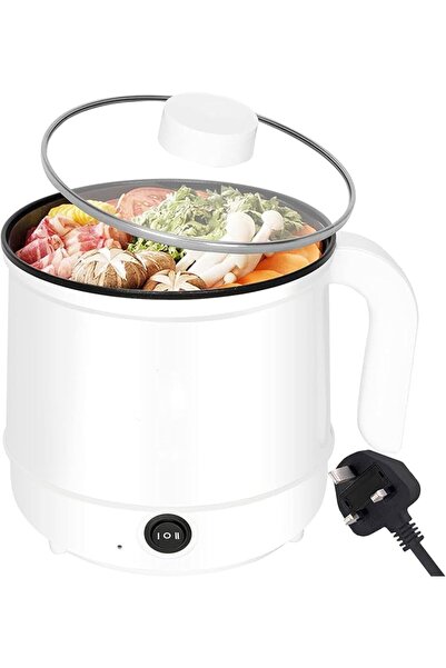 GENERAL Miland De 1.7L Mini Non-Stick Electric Cooker, Portable for Travel, I...
