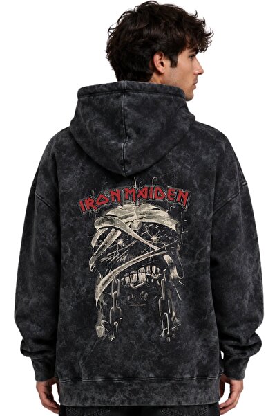 SEVBANO Iron Maiden Ροκ Μέταλ Μουσικό Συγκρότημα με Τυπωμένο Σχέδιο Unisex Ov...
