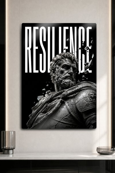 DekorHane Imprimare metalică - Pictură decorativă motivațională pentru perete...