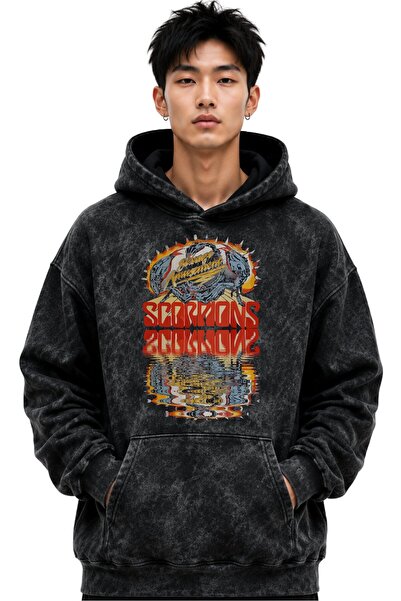 SEVBANO Scorpions rok metal muzički bend, unisex majica sa kapuljačom, većeg ...