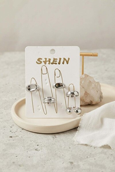 Inure Jewelry Silver Color Brass Bohemian Ring Combination Byk4267