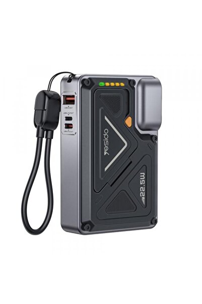 Yesido YP89 Power Bank, 10000mAh, 22.5W, QC/PD/FQI, Lightning/Qi/USB-A/USB-C,...