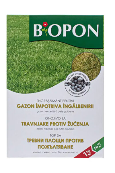bros Îngrășământ BIOPON pentru conifere anti-îngălbenire a acelor 5 kg*