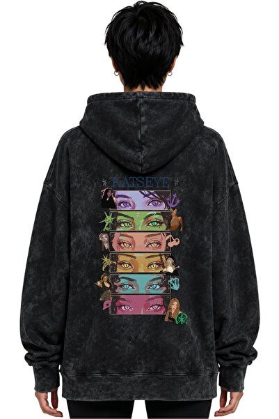 SEVBANO Katseye Kpop Music Group Printed Unisex Oversize Washable Premium Hoo...