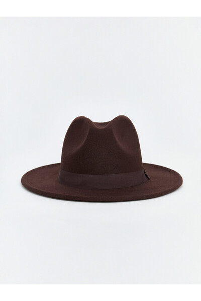 LC Waikiki Peak New Season Brown Women's Fedora Hat