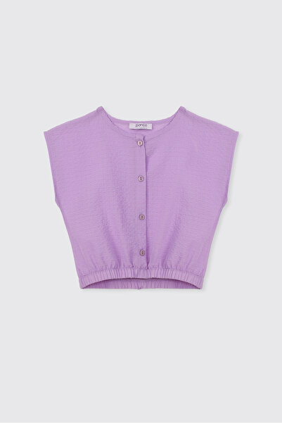 Panço Baby Girl Lilac Blouse