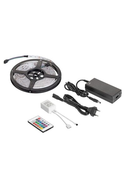Rebel Kit bandă LED RGB, IP20, 3600 lm, lungime 5 m, 28 W, Controler, Telecom...