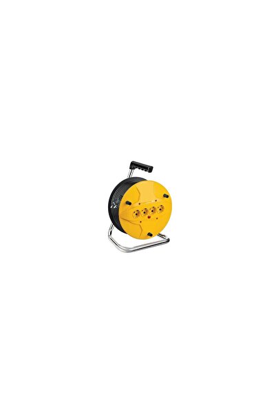 OMS Prelungitor electric pe tambur 3X2.5mm, lungime 30m, 4 prize
