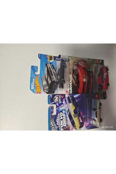 Hotwhells Set 3 Mașinuțe Hot Wheels Fast & Furious – Tokyo Drift – Ediție Colecționari