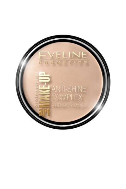 Eveline Cosmetics Eveline Art Make-Up Pudră complexă matifiantă 14 g BEIGE CALD