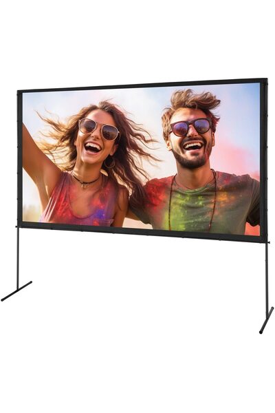 OEM Ecran de proiectie 100 inch, 4K Ultra HD, 16:9, Portabil, Material anti-l...