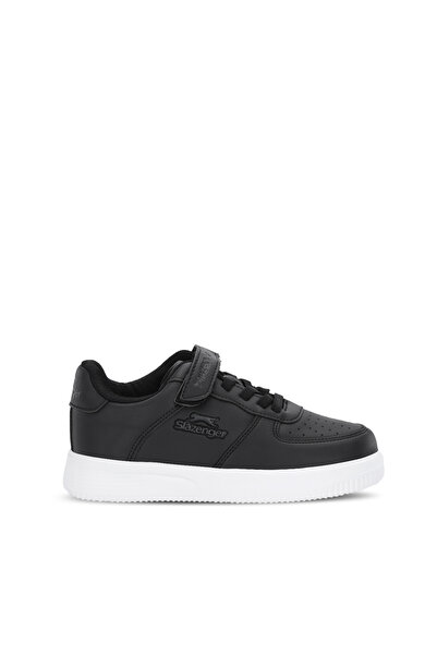 Slazenger Kelvin F Unisex Children's Velcro Black Casual Sports Shoes