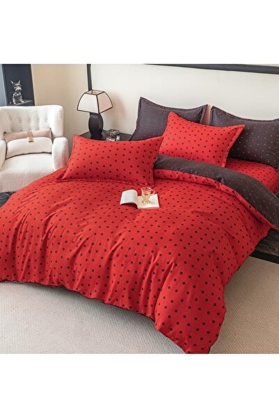 Generic Brand Double Duvet Cover Set set, 6 pieces, Stretchy sheet for mattre...