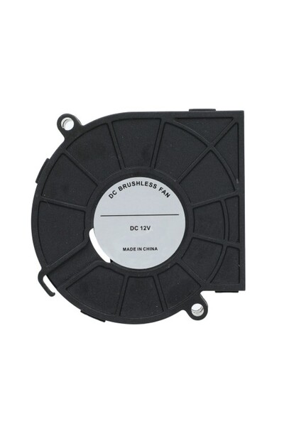 Devremarkt 7530 12V DC Salyangoz Fan 3D Yazıcı Soğutma Fanı Santirfüj Havalan...