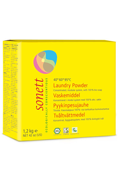 Sonett Detergent Praf Pentru Rufe /Bio 1.2Kg