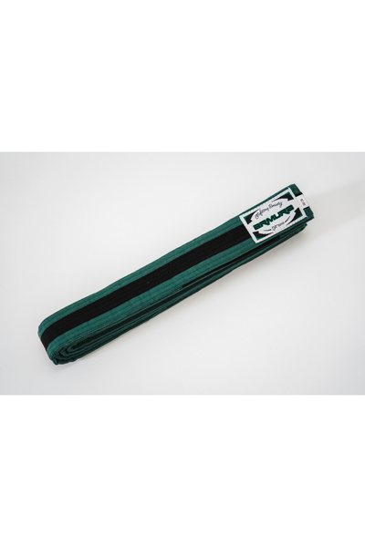 ARMURA Centură BJJ Praetorian Verde/Negru/Verde