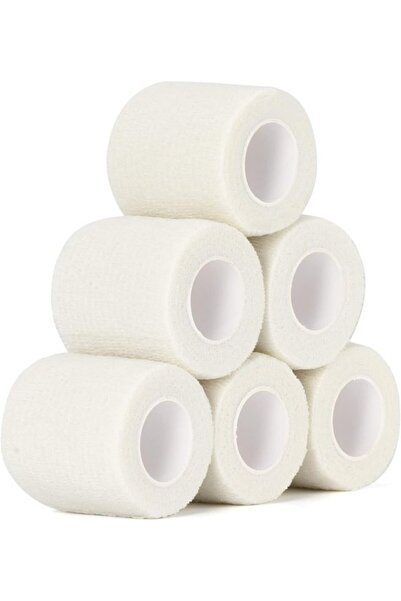 Morvena Picks Plasturi autoadezivi - 6 role - 5cm x 4.5m - Culori diverse