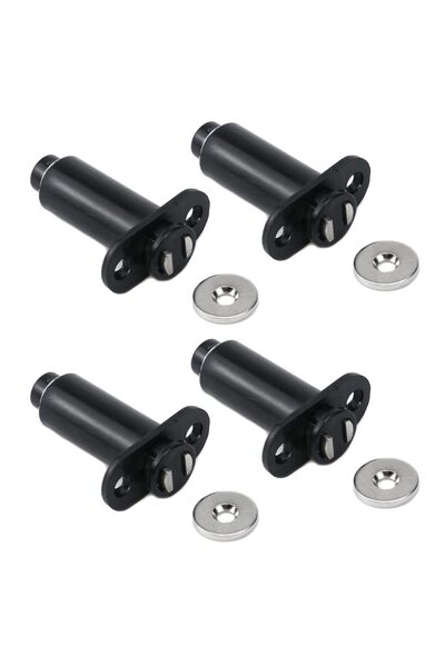 Morvena Picks Sistem de închidere magnetic încastrat cu atingere, set de 4 bu...