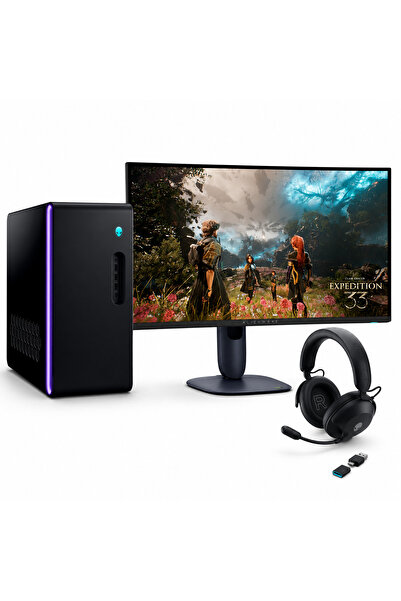 Dell Set de gaming Alienware: PC Ultra 7 265F, SSD de 1TB, RTX 5060, + Monito...