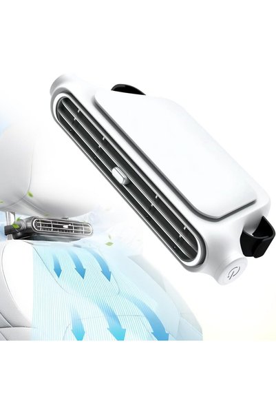 Morvena Picks Ventilator pentru scaunul auto, ventilator montabil pe spătarul...