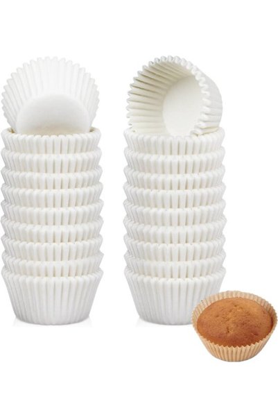 Morvena Picks Set de forme de hârtie pentru brioșe - 100 bucăți forme de copt...