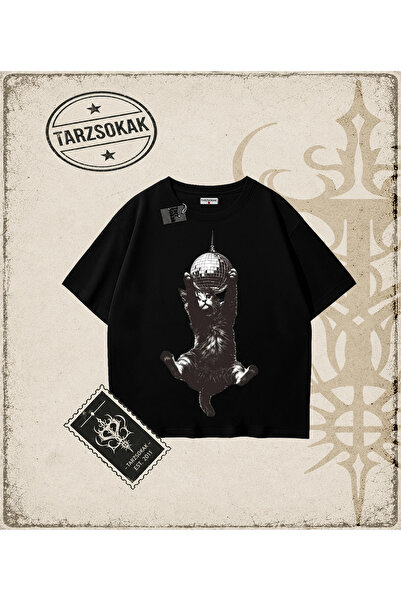 Tarzsokak Gothic & Grunge STREETWEAR MAČKA RETRO (6) Majica