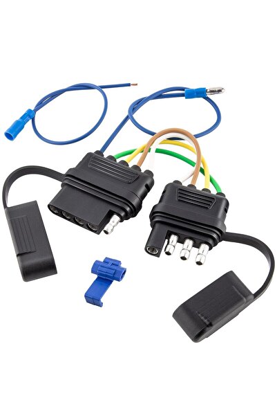 Morvena Picks Adaptor plat de cablaj pentru remorcă, de la 4 la 5 pini, pentr...