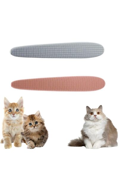 Morvena Picks Set de 2 piepteni tip limbă de pisică - pieptene pentru lins pi...