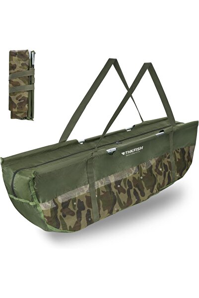THKFISH Weighing Sling for Carp Fishing, Foldable Carp Bag, Travel Weigh Slin...