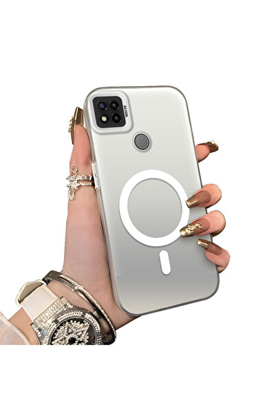 PATTERNOVA Redmi 9C/10A Uyumlu Minimal Şık Düz Desen Telefon Kılıfı, Şok Koru...
