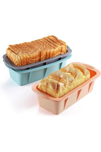 Morvena Picks Set de 3 forme flexibile din silicon pentru pâine, potrivite pe...