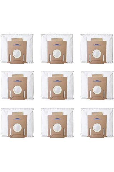 OEM Pachet de 9 saci de praf pentru piese de aspirator ECOVACS T8 T8AIVI DX93...