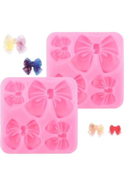 Morvena Picks Formă din silicon din 2 piese, arcuită, pentru fondant de cioco...