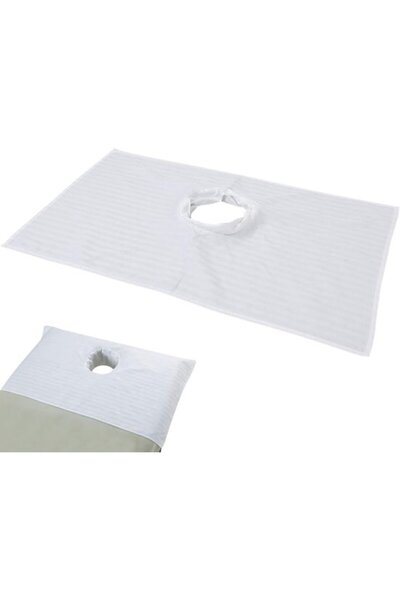 Morvena Picks Husă de pat SPA cu deschidere pentru față, din țesătură de sati...