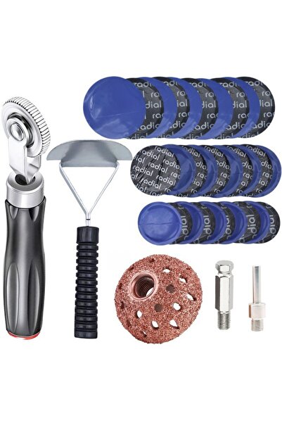Morvena Picks Set de 60+3 PIESE role pentru repararea anvelopelor, Unealtă pe...