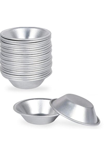 Morvena Picks Set de 25 de forme de copt argintii antiaderente pentru mini-ta...