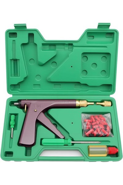 Morvena Picks Un kit complet de reparații anvelope tubeless pentru mașini, mo...