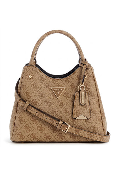 Guess μπεζ latte τσάντα ώμου Meridian mini