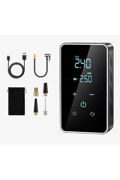 Morvena Picks Compresor de aer portabil - Pompă electrică pentru anvelope pen...