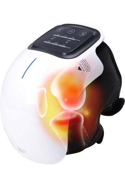 Morvena Picks Masajor termic cu infraroșu pentru genunchi, masajor wireless p...