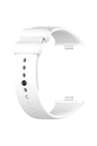 Choice1 WHITE Silicone Band For Xiaomi Mi Band 8 Pro Strap Sport Smart Watch ...