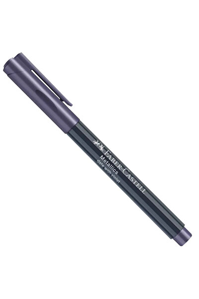 Faber Castell Metalik Markör Date With Violet Mor