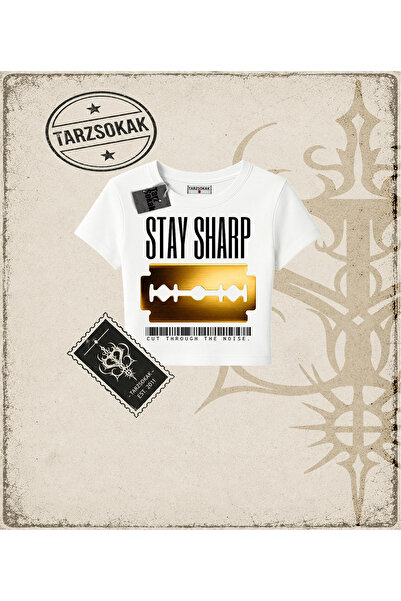 Tarzsokak Gotička i grunge ulična odjeća STAY SHARP Baby majica