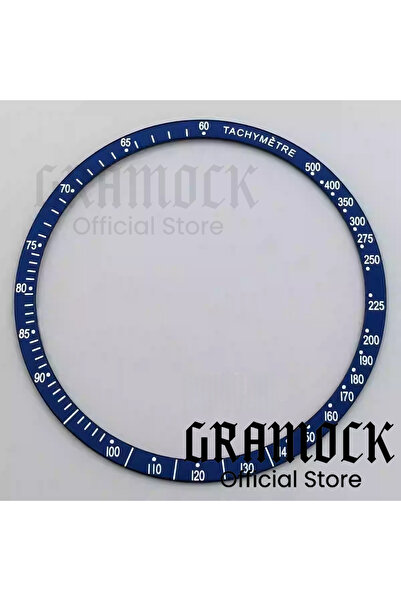 Choice7 21 GRAMOCK Yellow Red Green Ring Flat Aluminium Bezel Insert 38.5*34m...