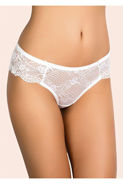 KLEO Lenjerie intima dama, Kleo, Raffaella 009 L, M, Alb, Stil Brazilian Cu T...