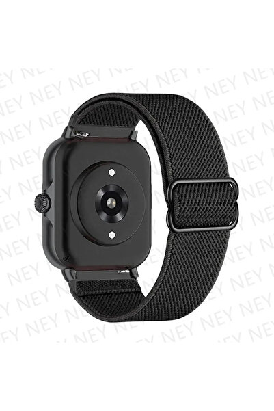 Choice58 22mm watch band Black 18 Nylon Elastic band For Amazfit gts-gtr 4-3-...