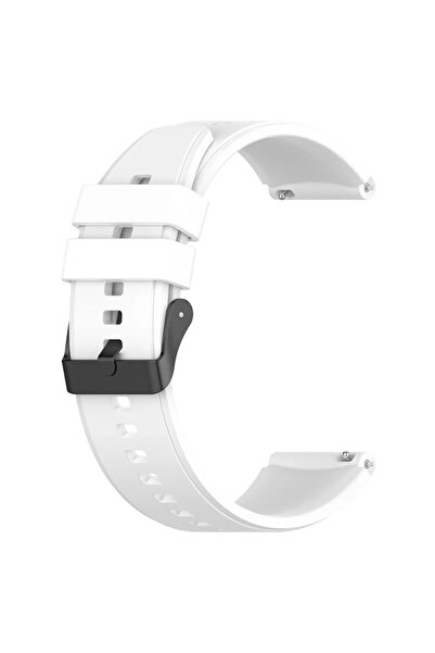 Choice7 Mi Watch S1 Active White 22mm Silicone Watch Strap For Xiaomi mi Watc...