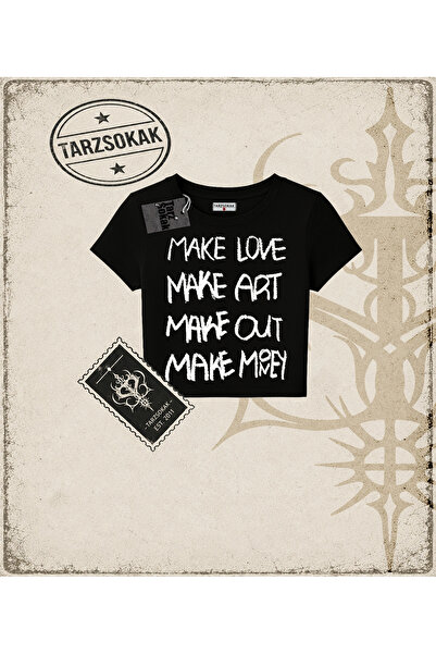 Tarzsokak Gotička i grunge ulična odjeća MAKE LOVE MAKE Baby majica